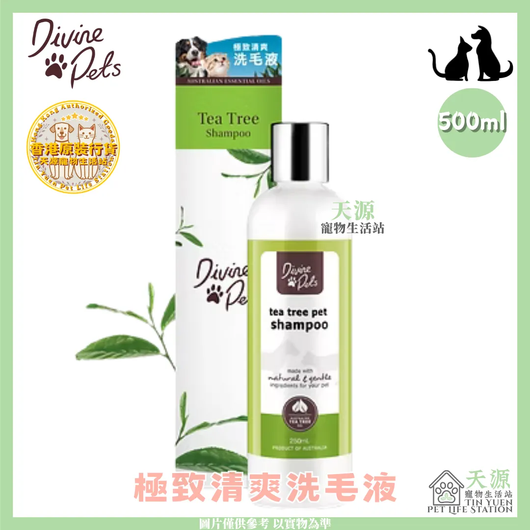 Divine Pets | 極致清爽洗毛液 500ml | BB: Mar 2028